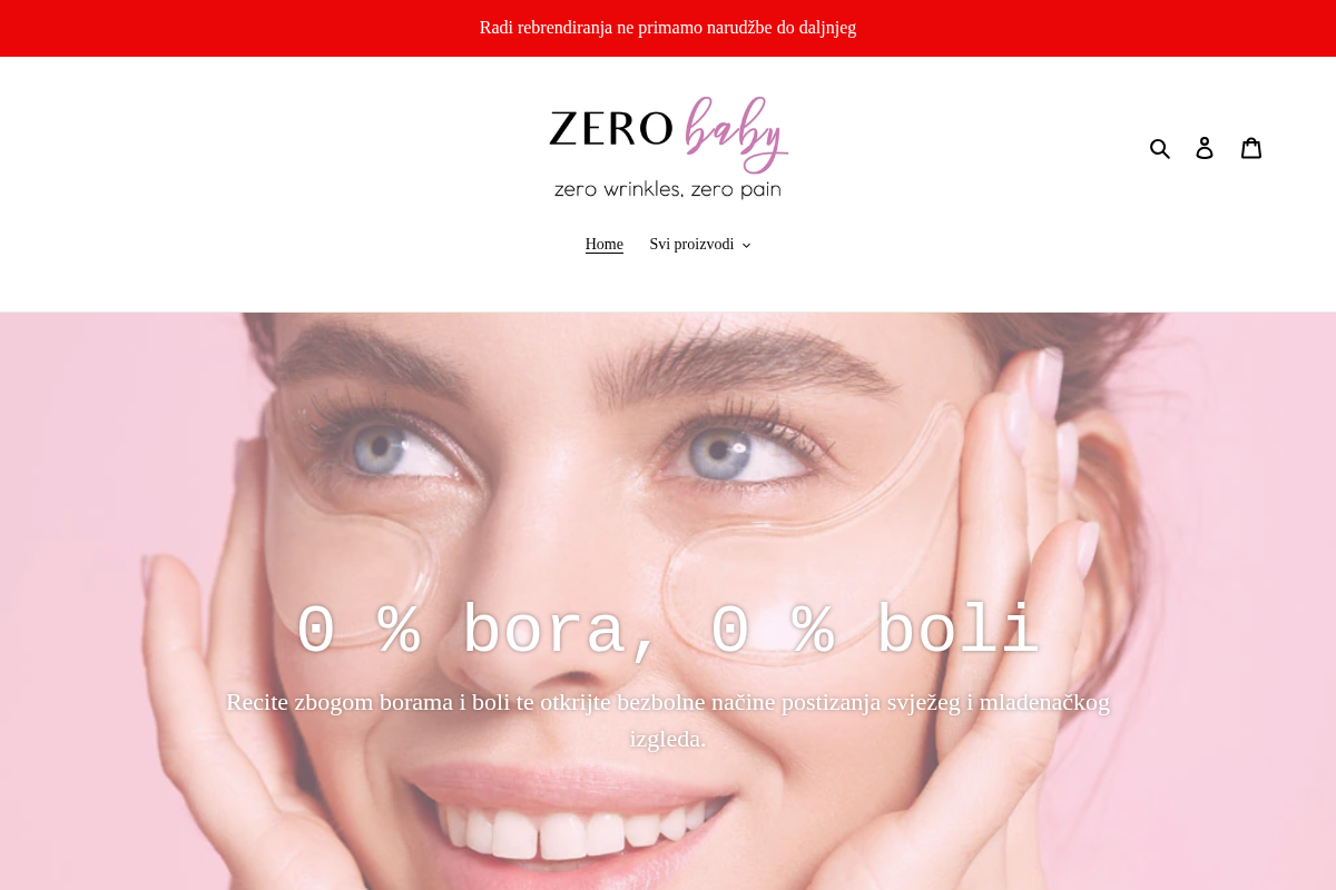 zero0baby.com homepage screenshot