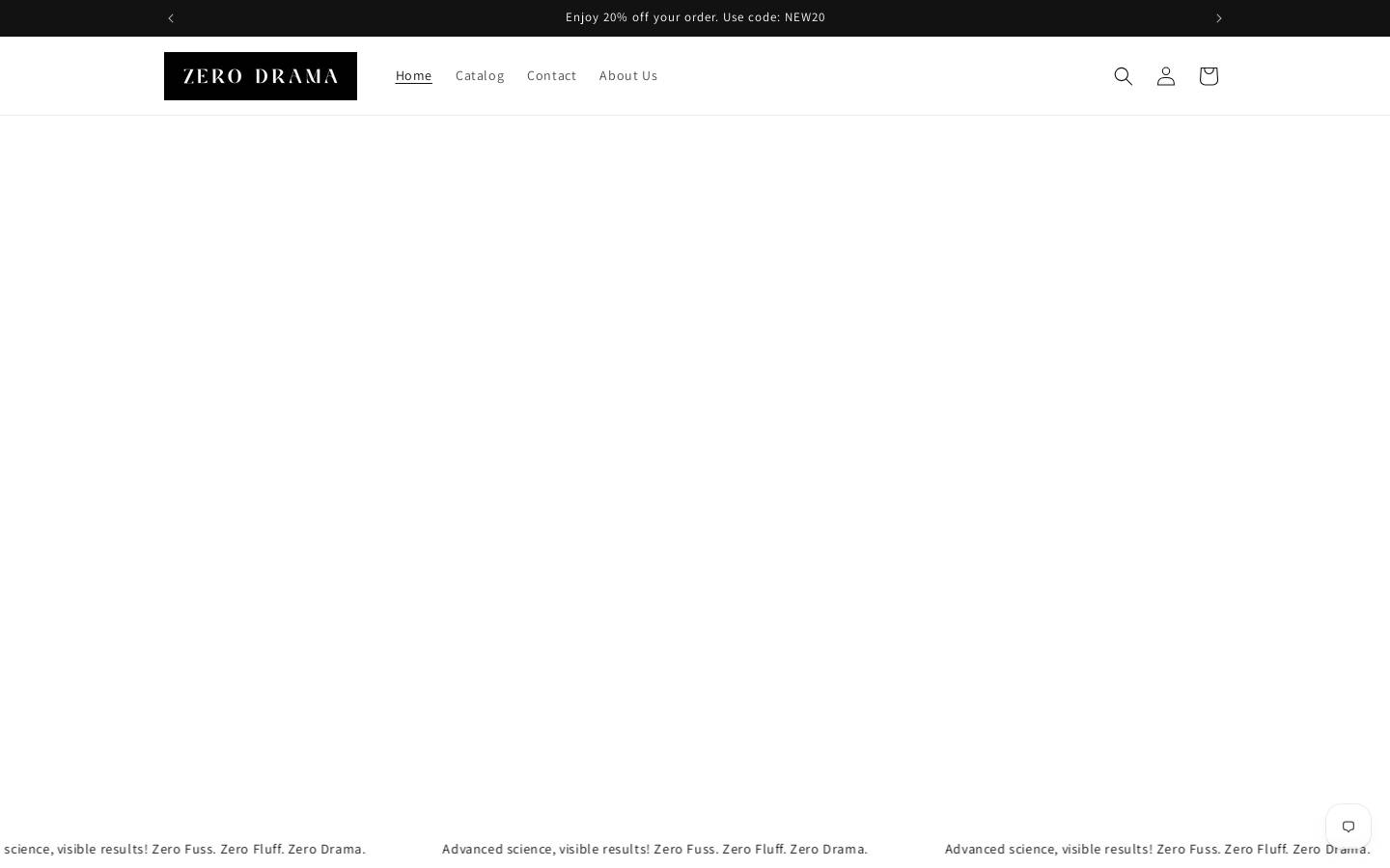 zerodrama.co.in homepage screenshot