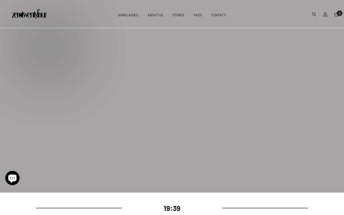Zerotwentyfour homepage screenshot