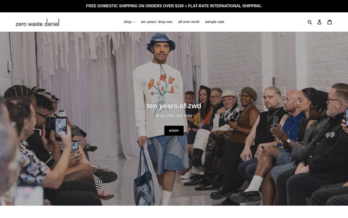 Zero Waste Daniel homepage screenshot