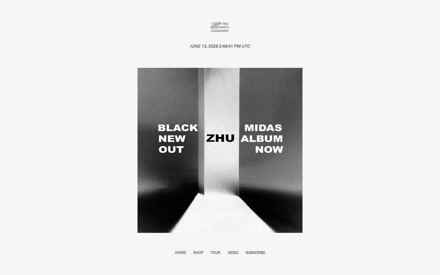 zhumusic.com homepage screenshot