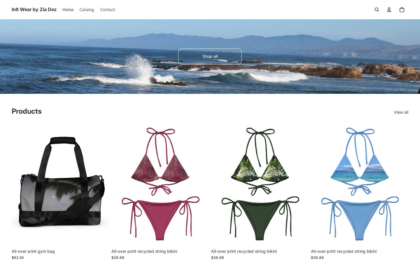 ziadez.com homepage screenshot