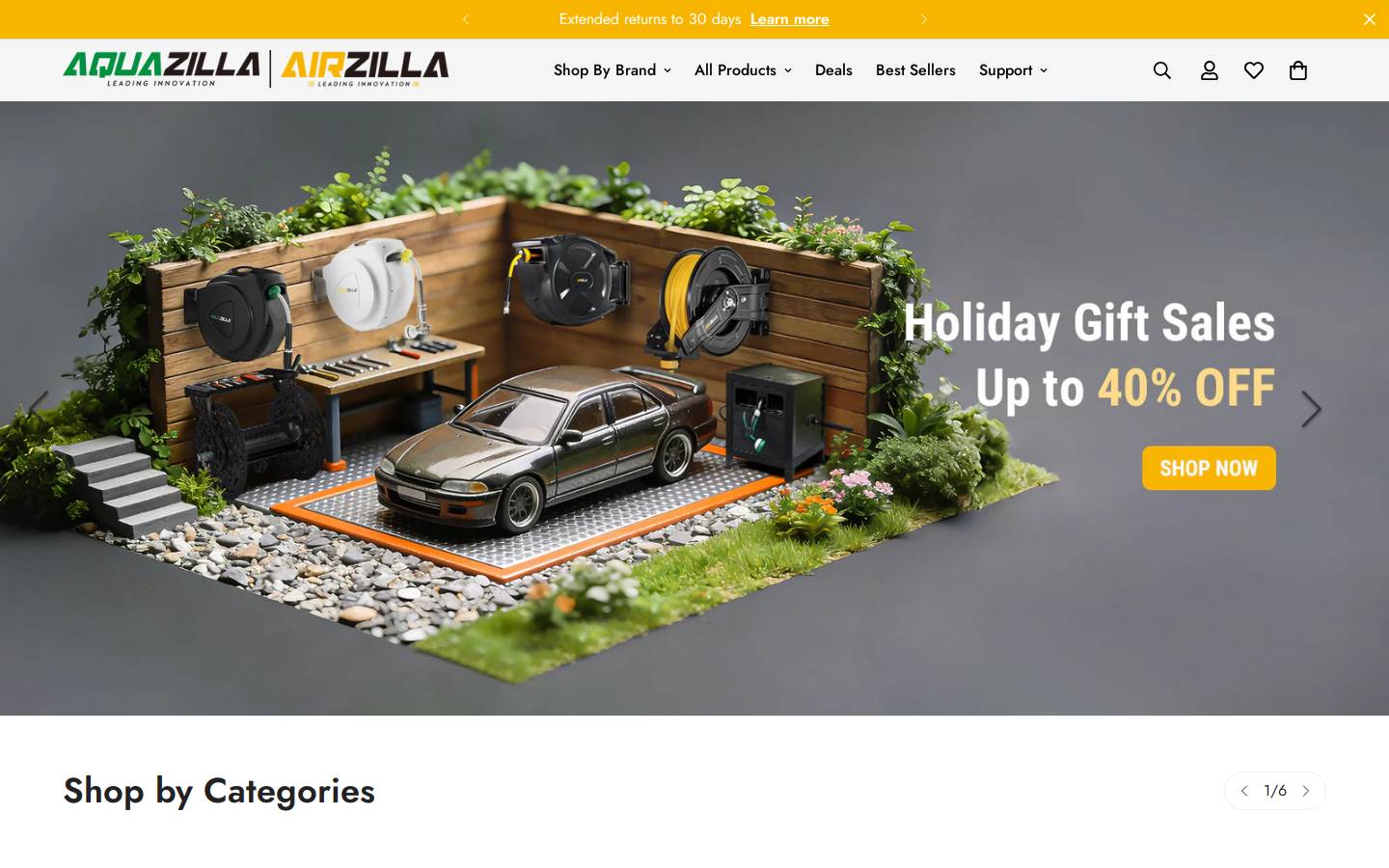 zillabrands.com homepage screenshot