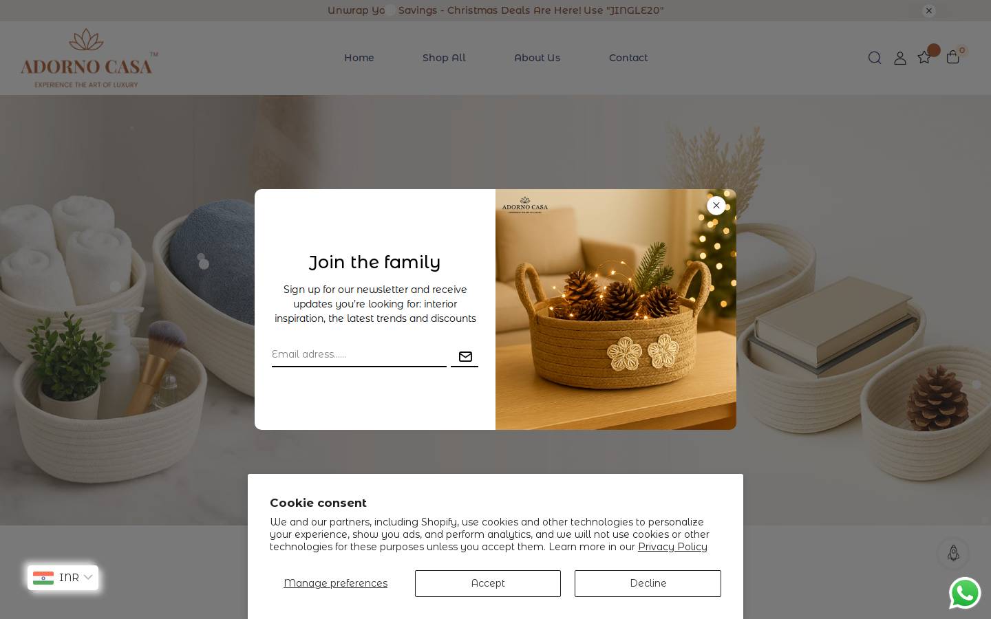 zimbalihomegarden.com homepage screenshot
