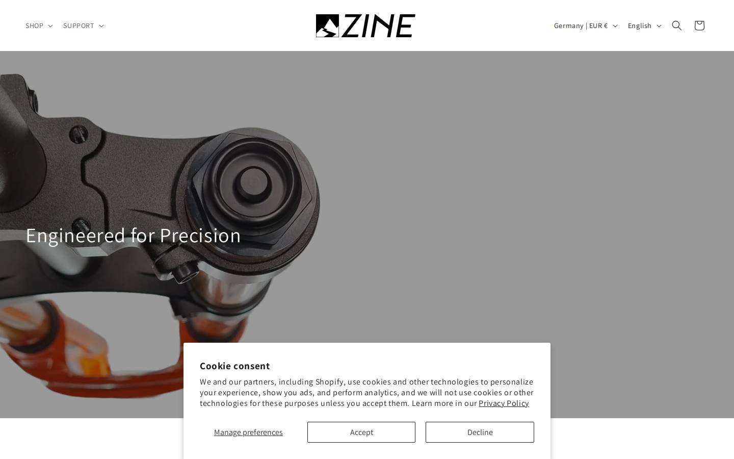 zine-sports.com homepage screenshot