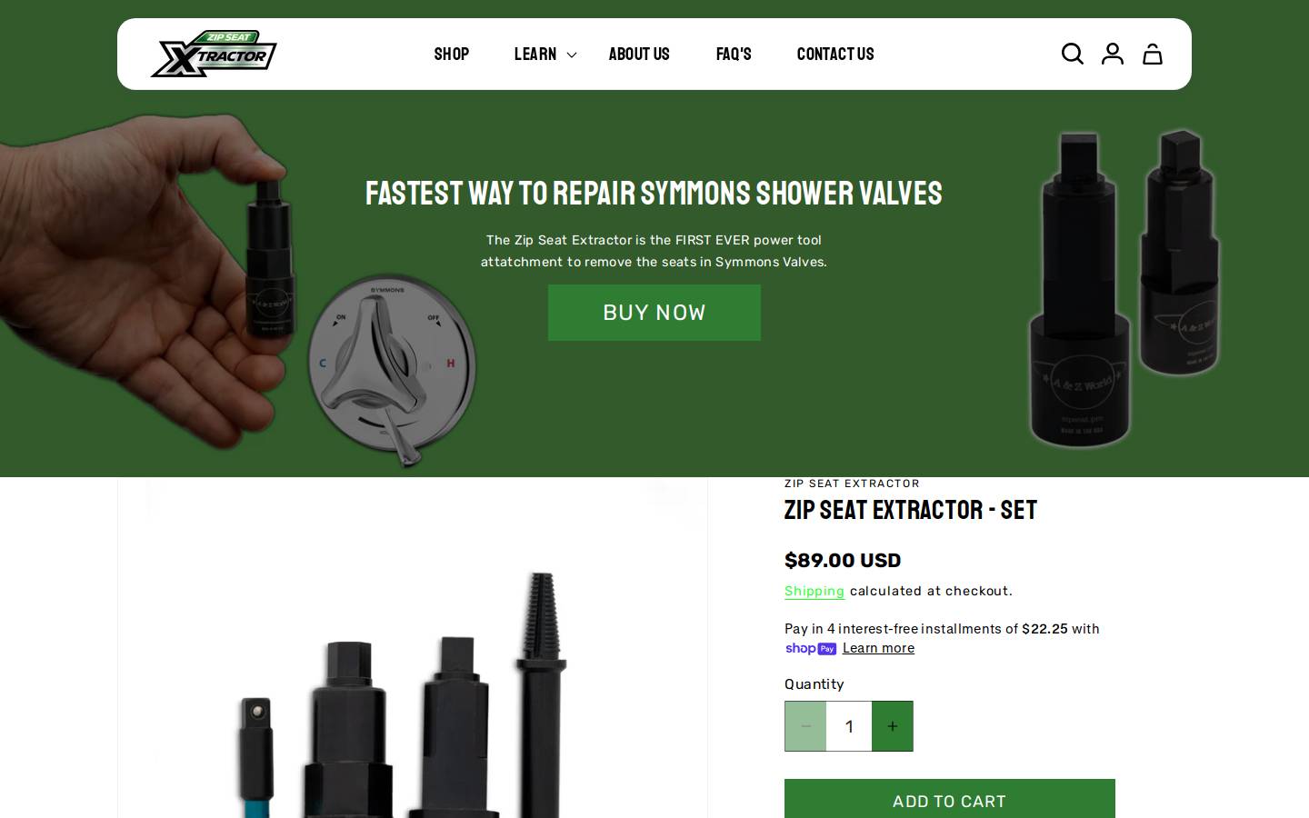 zipseat.pro homepage screenshot
