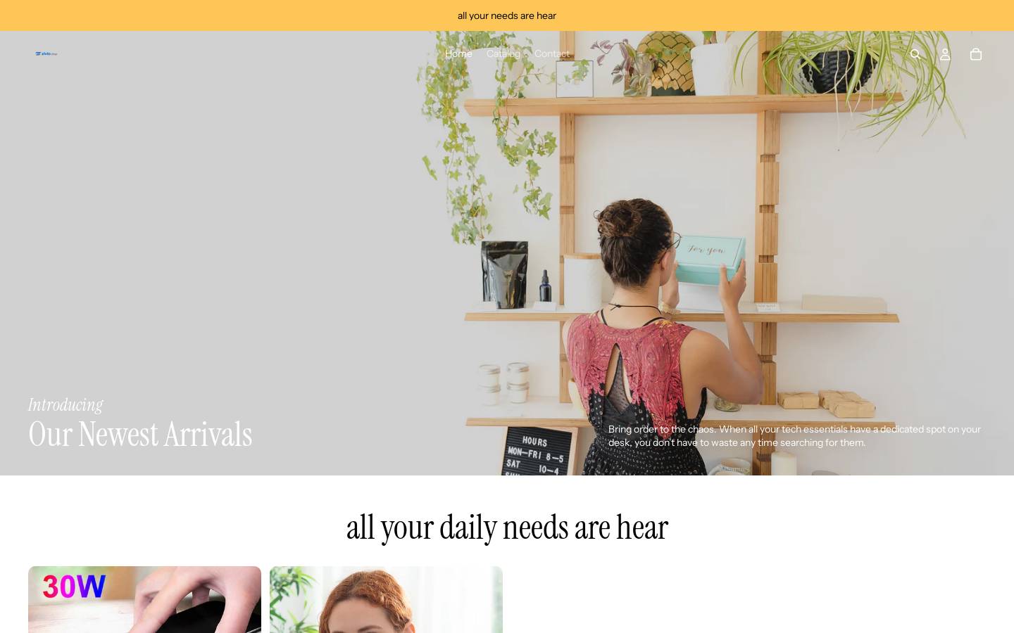 zivlo.shop homepage screenshot