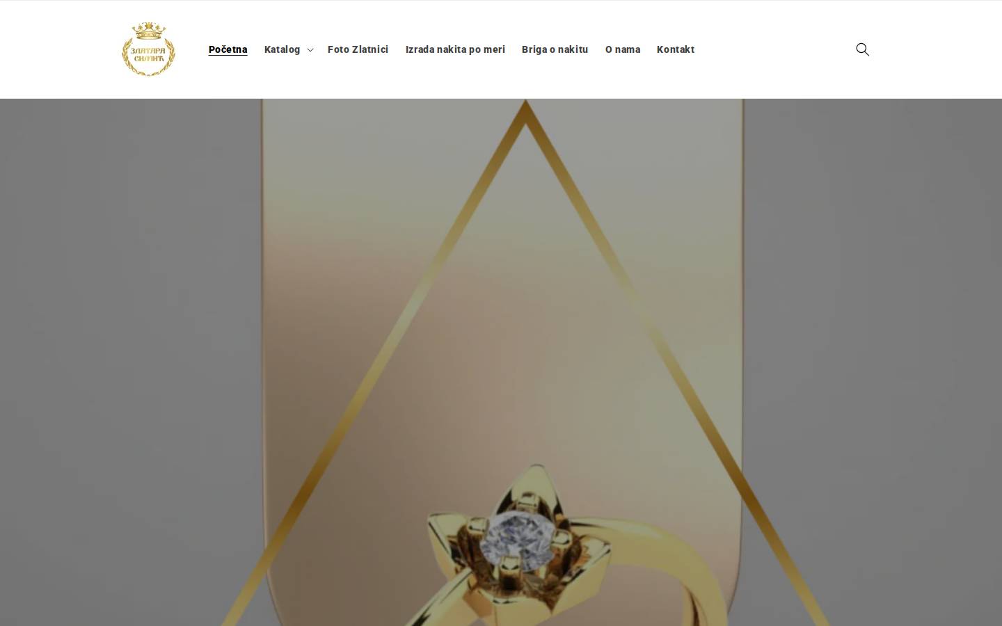 zlatarsimic.com homepage screenshot