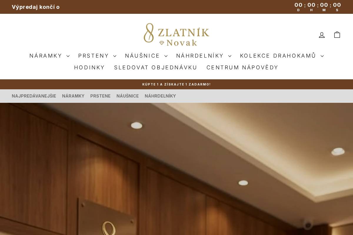 zlatniknovak.com homepage screenshot
