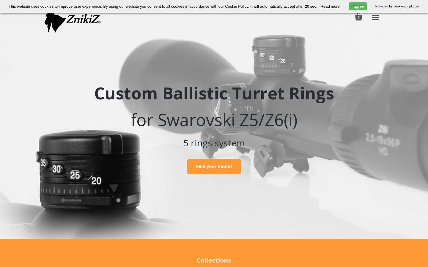 znikiz.dk homepage screenshot