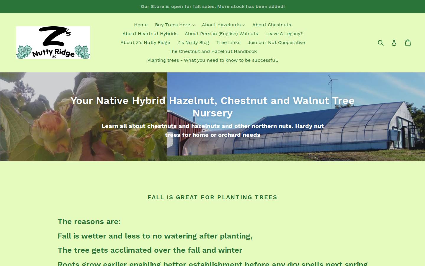 znutty.com homepage screenshot