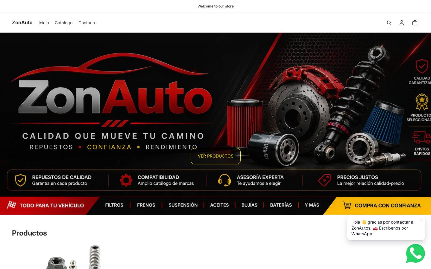 zonautos.com homepage screenshot