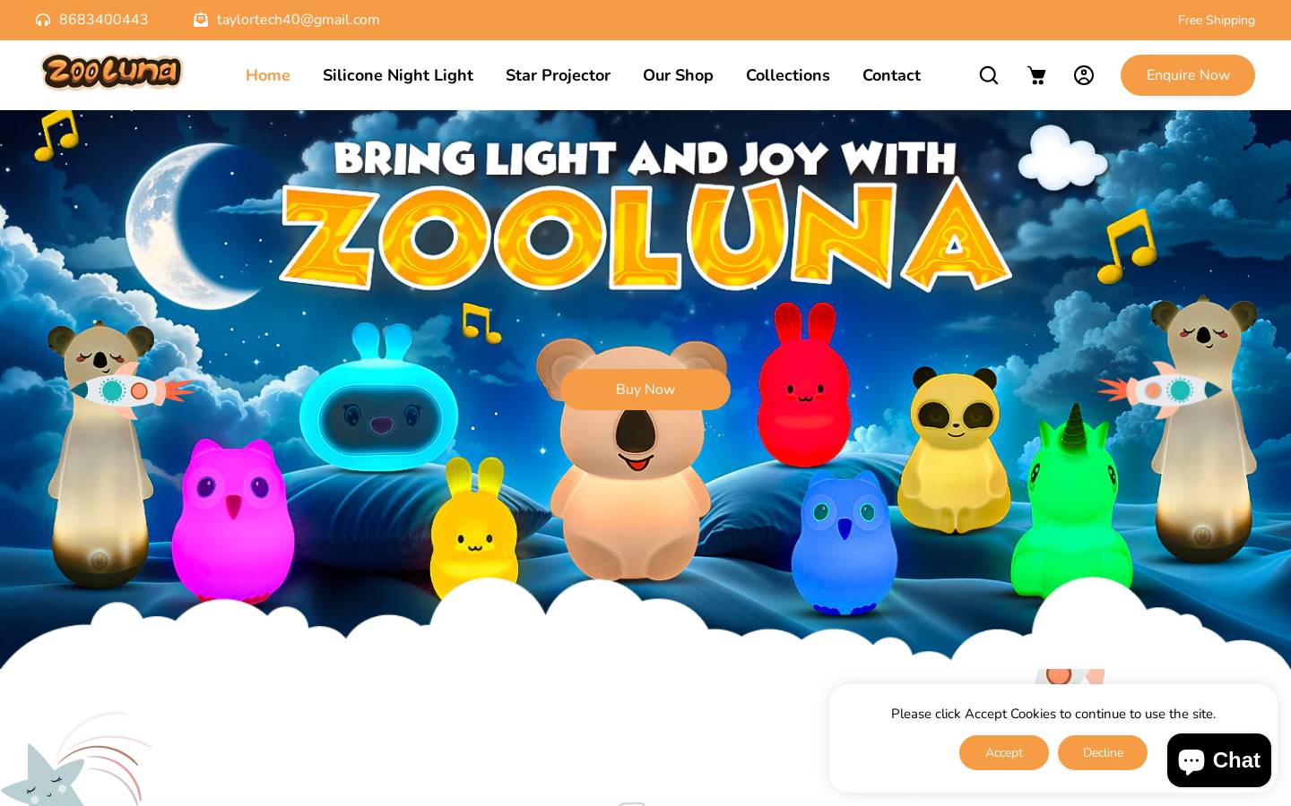 zooluna.co homepage screenshot