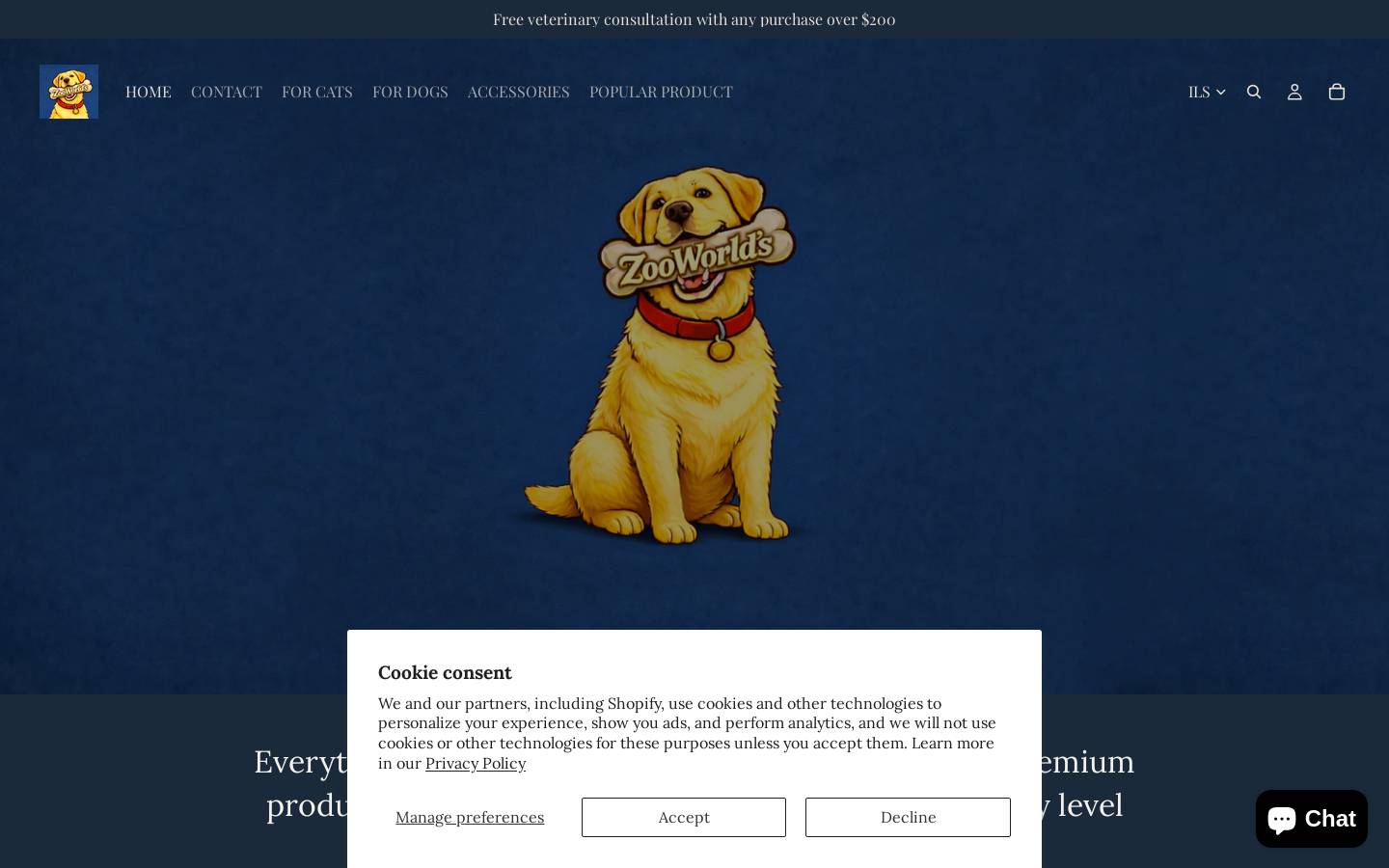 zooworlds.com homepage screenshot