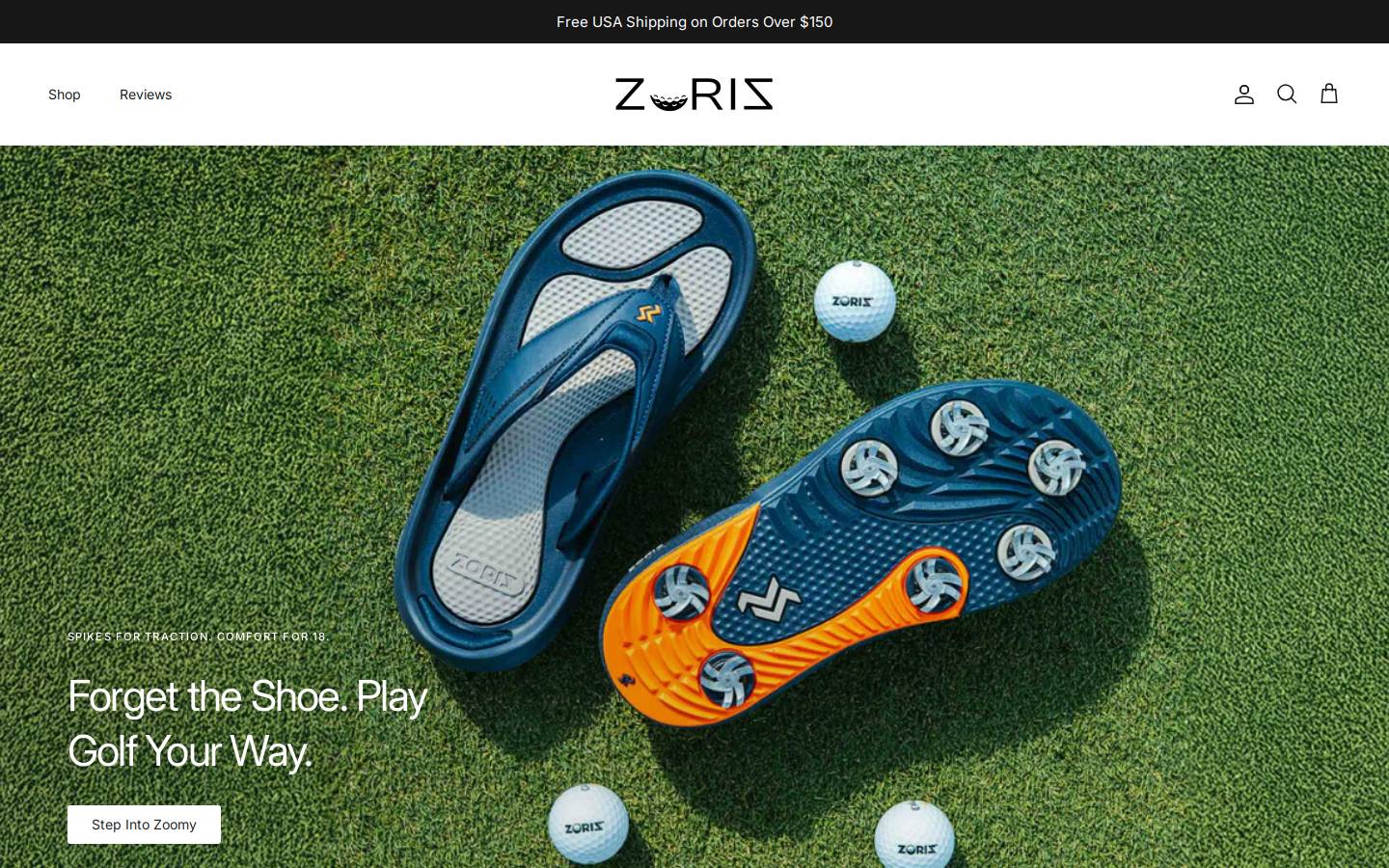 zoriz.com homepage screenshot