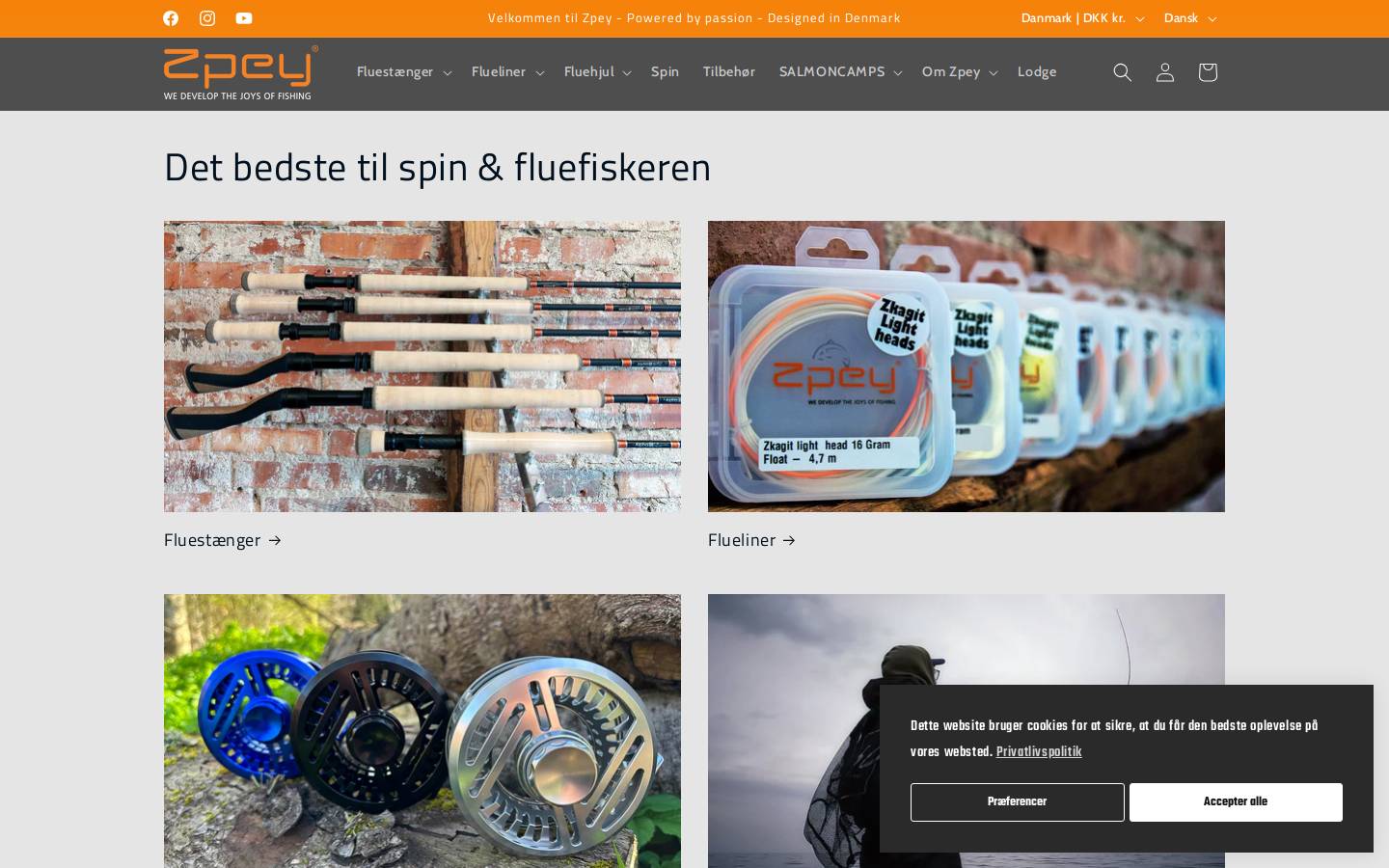 Zpey homepage screenshot