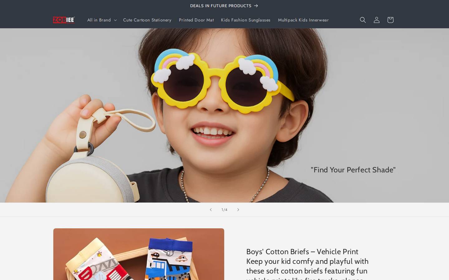zqbiee.in homepage screenshot