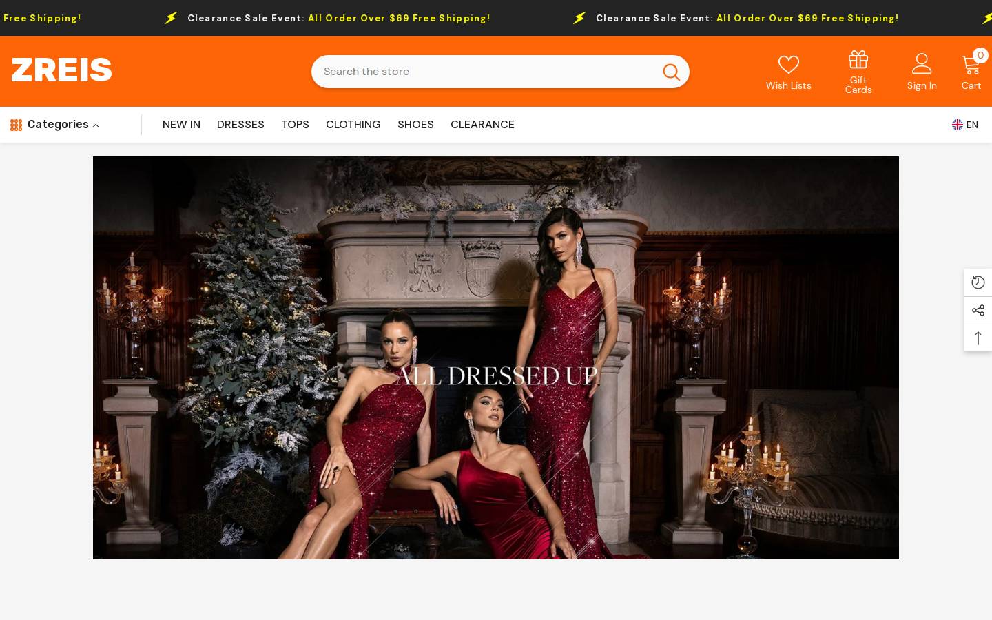 zreis.com homepage screenshot