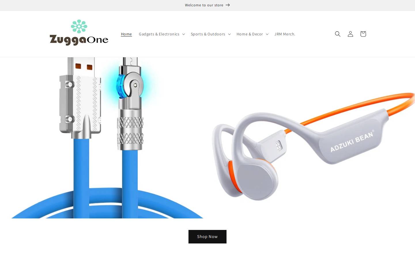 zuggaone.com homepage screenshot