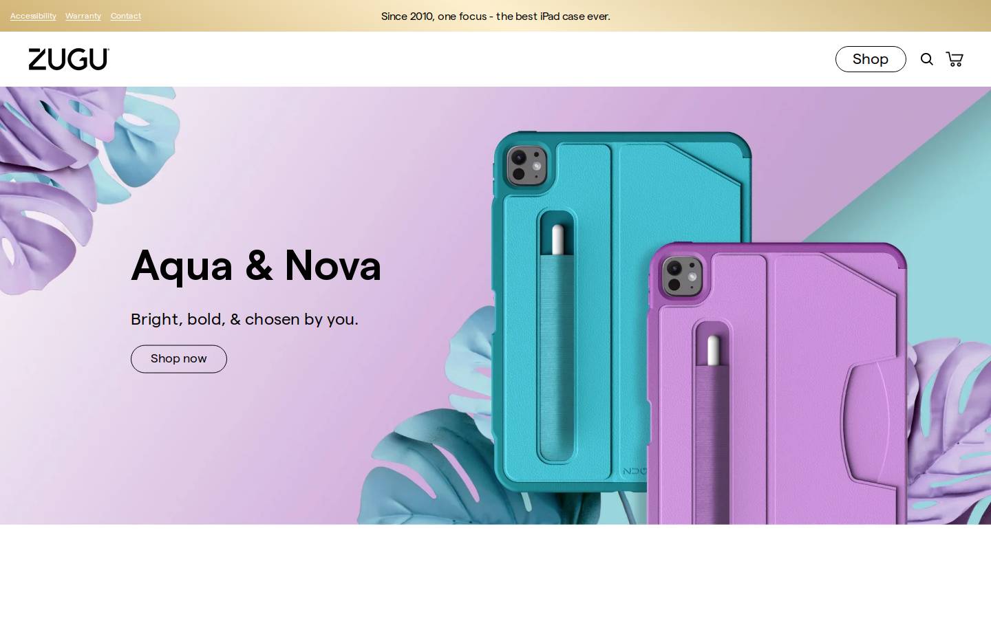 zugucase.com homepage screenshot