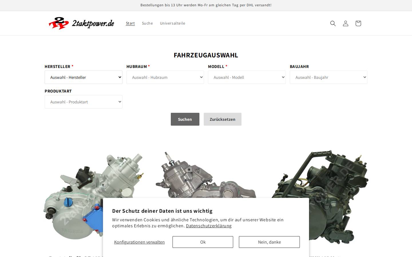zweitakt-power.de homepage screenshot