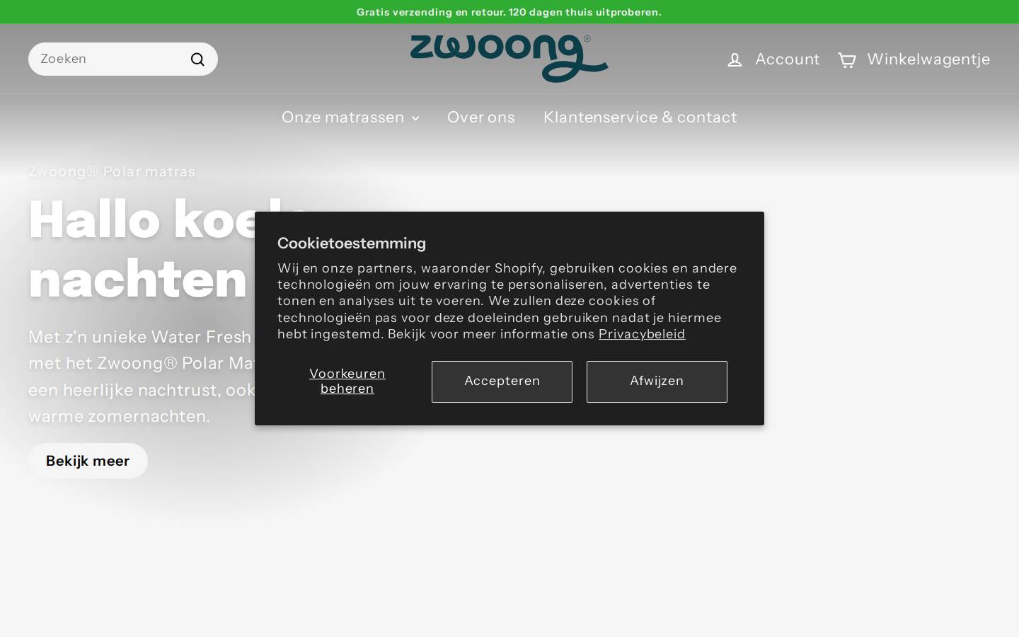 Zwoong homepage screenshot