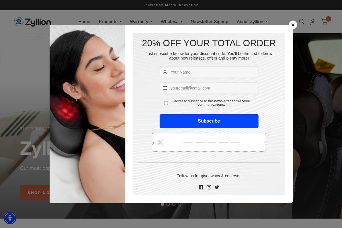 zyllion.com homepage screenshot