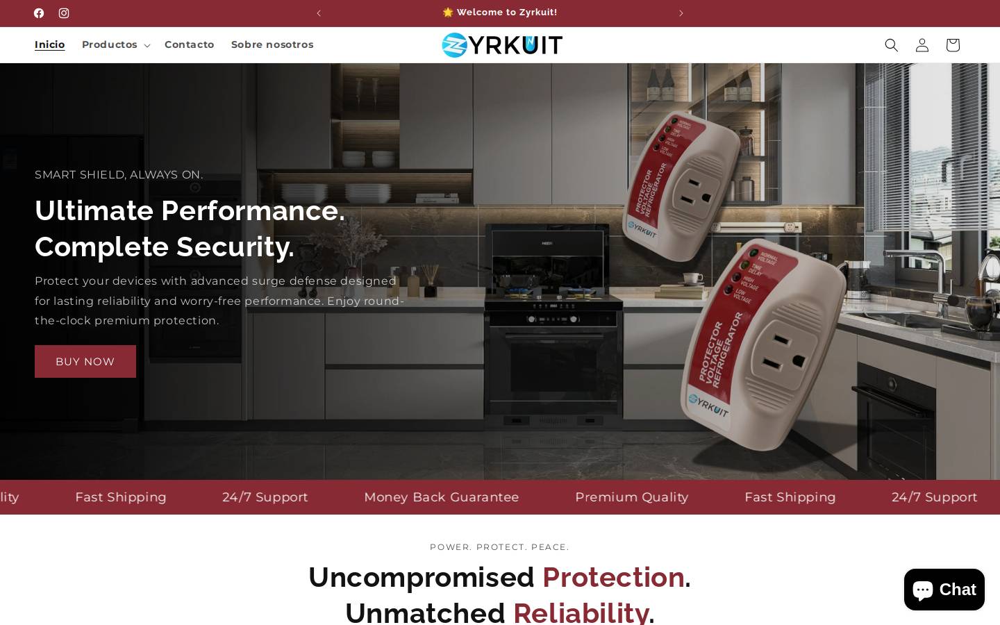 zyrkuit.com homepage screenshot