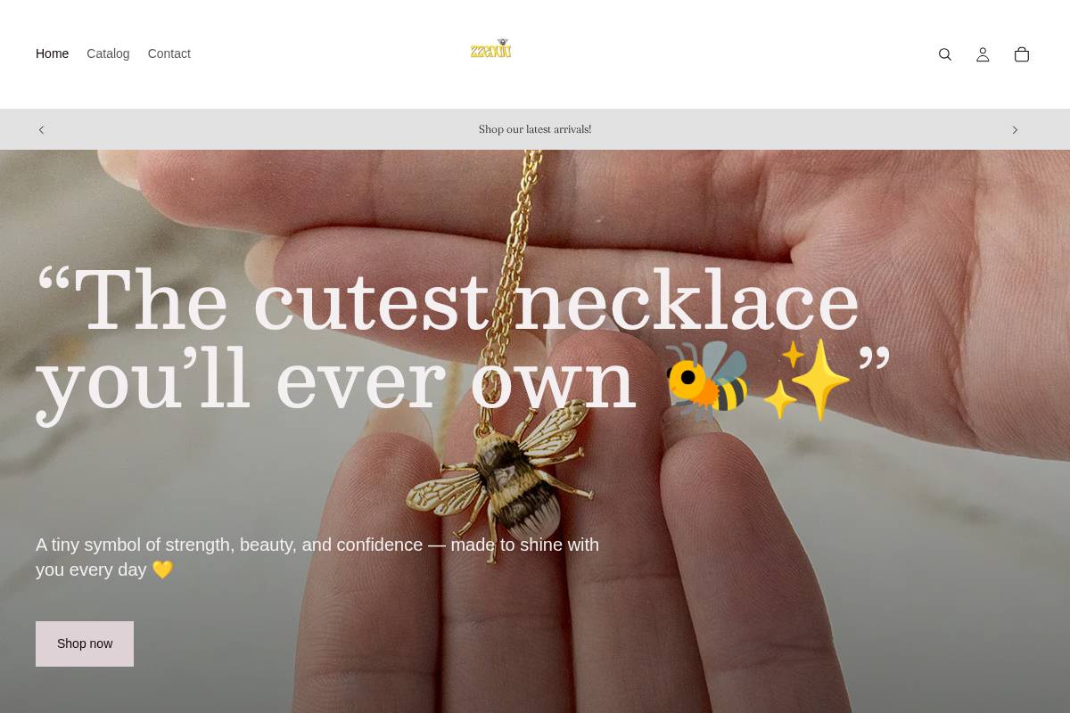 zzenvia.com homepage screenshot