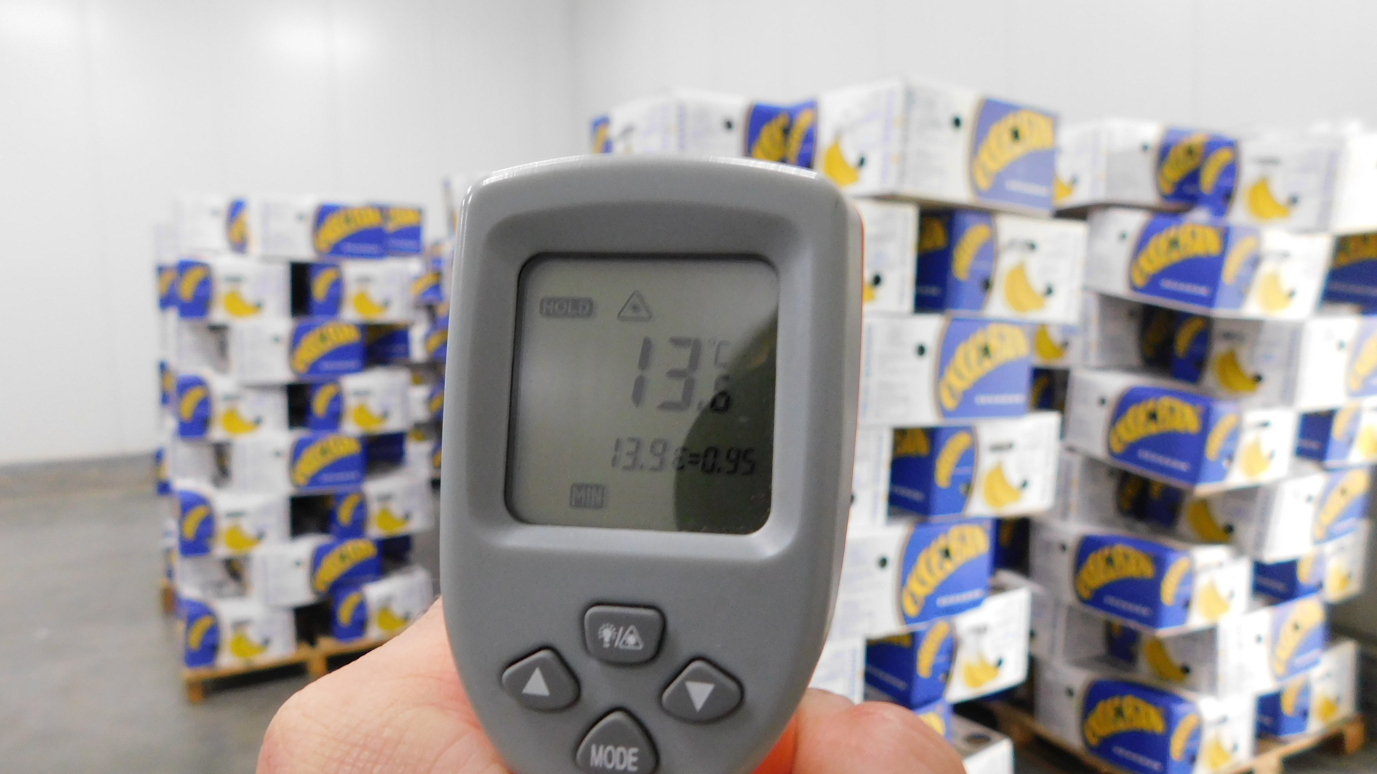 Cold storage. Temperature measurement
