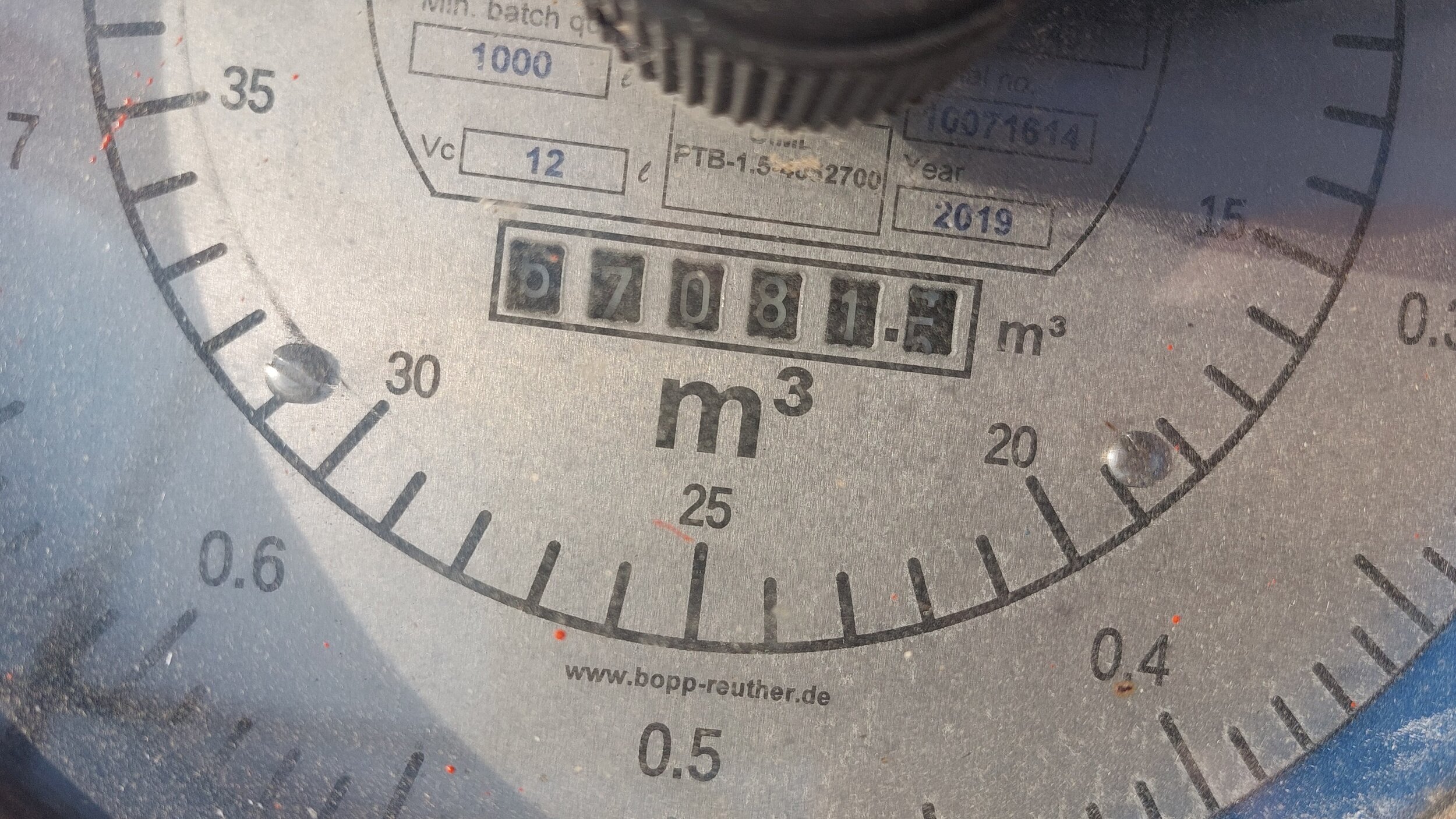 Supplying barge flowmeter