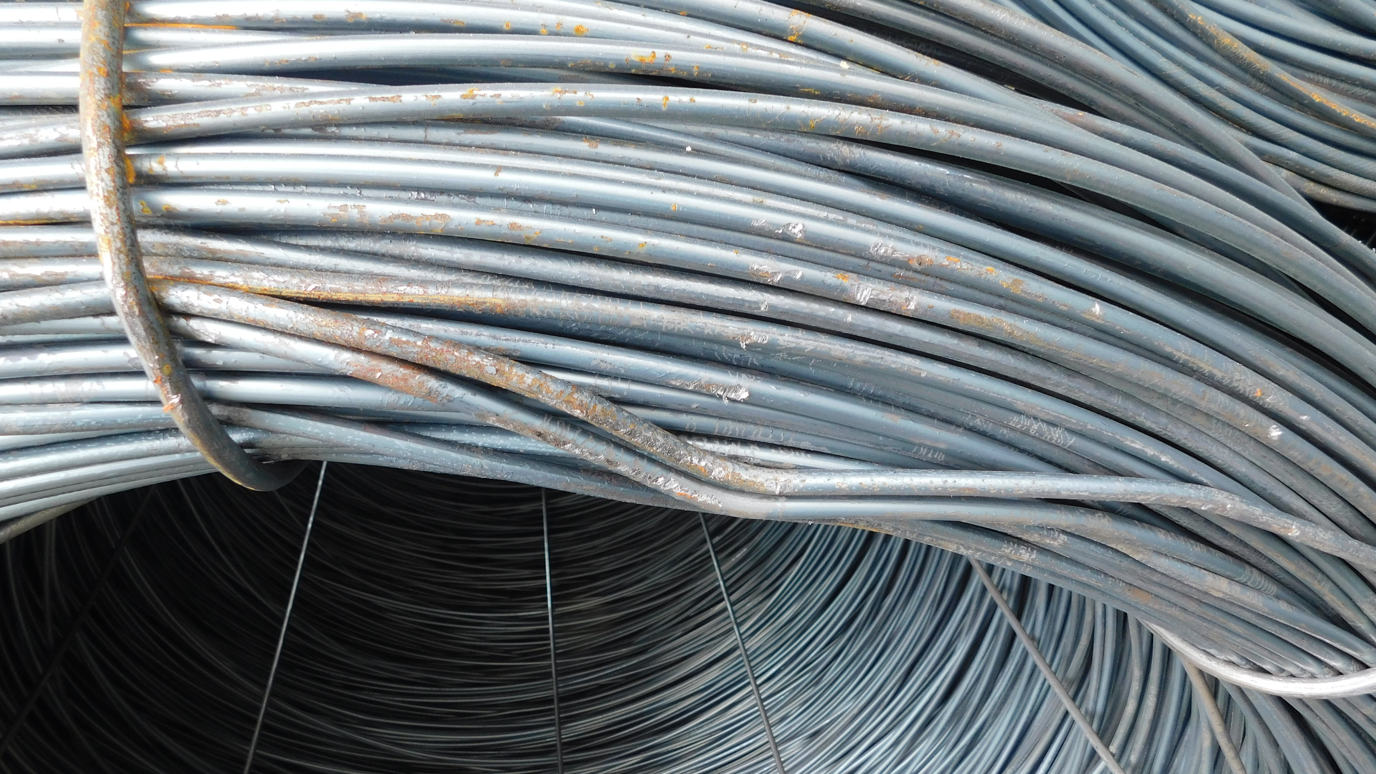 Bent windings of wire rods