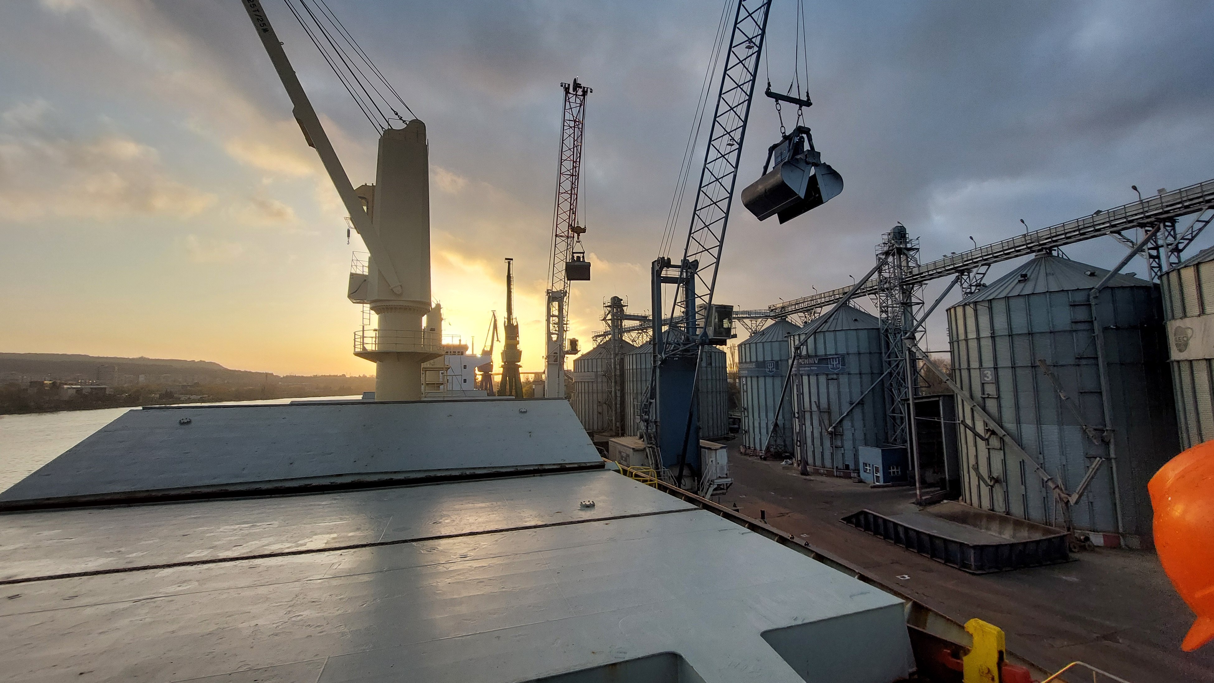 Vessel berthed at Varna