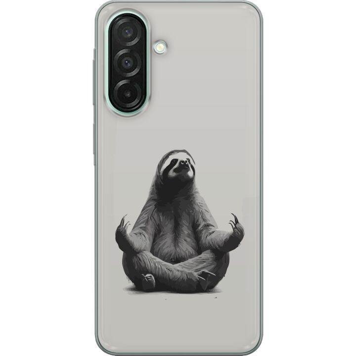 Kompatibelt Mobilskal till Samsung Galaxy A26 Sengångare i meditation, charmig rofylld design som kombinerar humor, avslappning och söt estetik i per