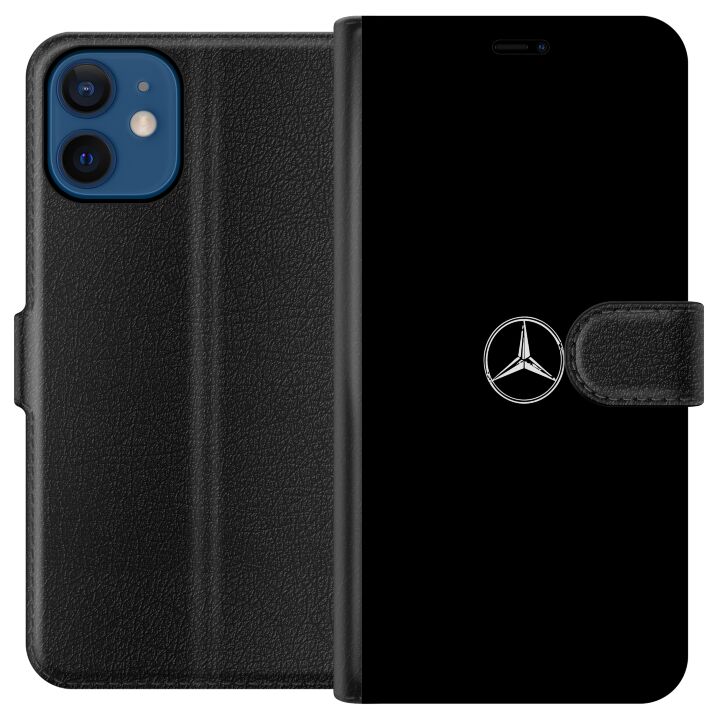 Kompatibelt Lommeboketui til Apple iPhone 12 mini Mercedes-Benz