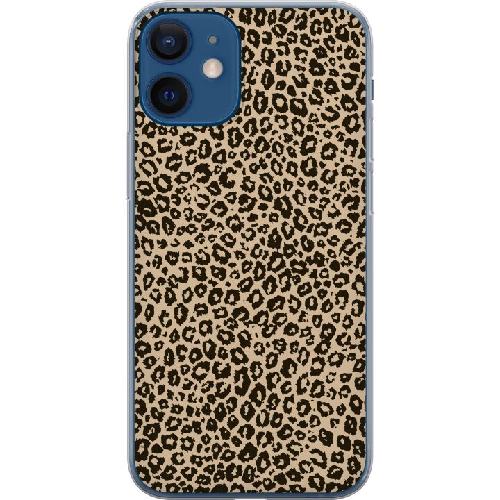 Kompatibelt Mobildeksel til Apple iPhone 12 mini Leopardskisse