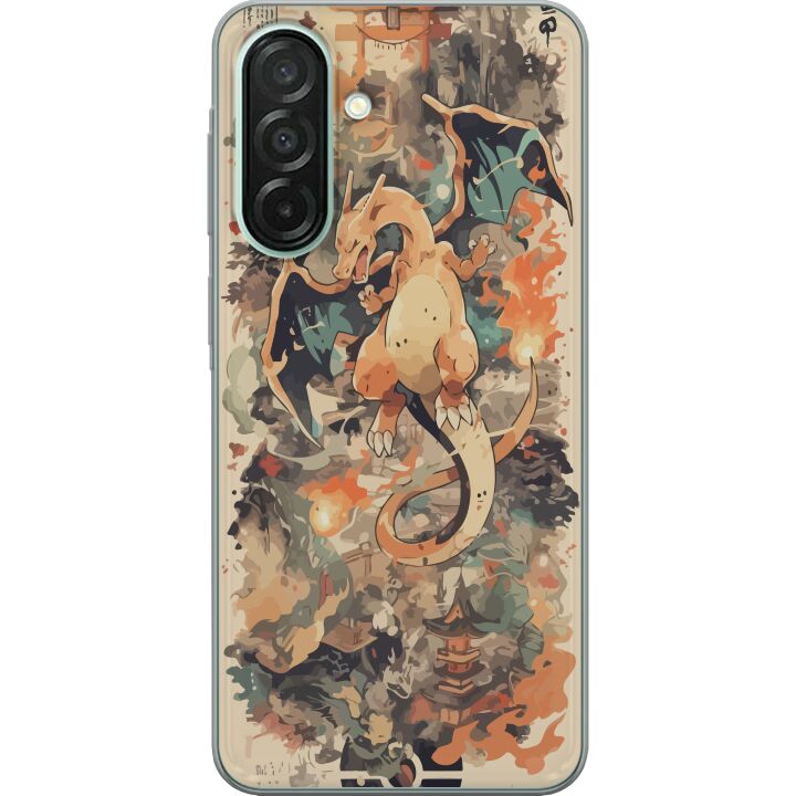 Kompatibelt Mobilskal till Samsung Galaxy A26 Eldsprutande Drake