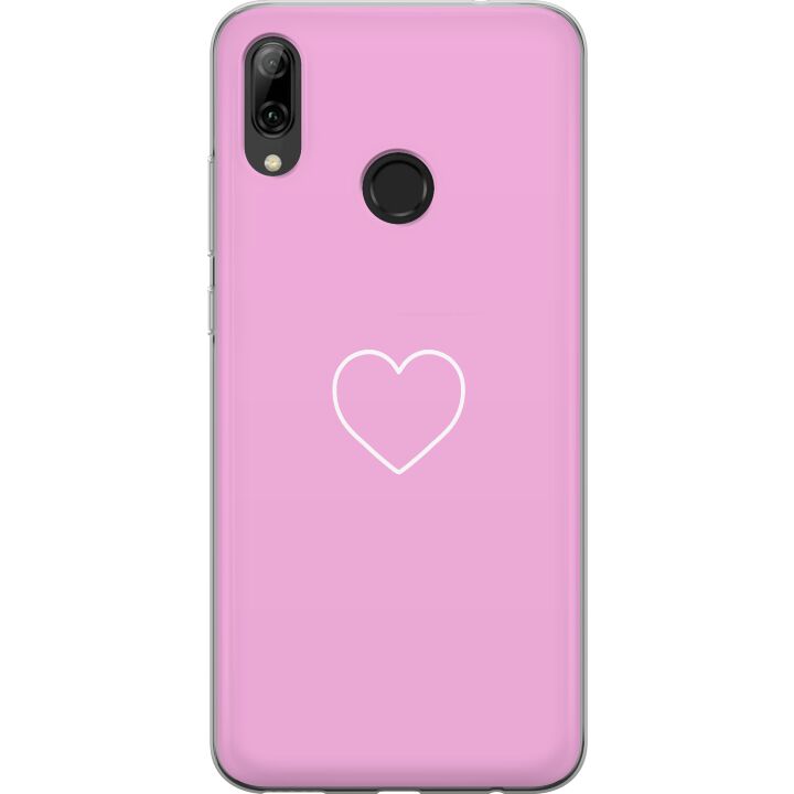 Kompatibelt Mobilskal till Huawei P smart 2019 Hjärta
