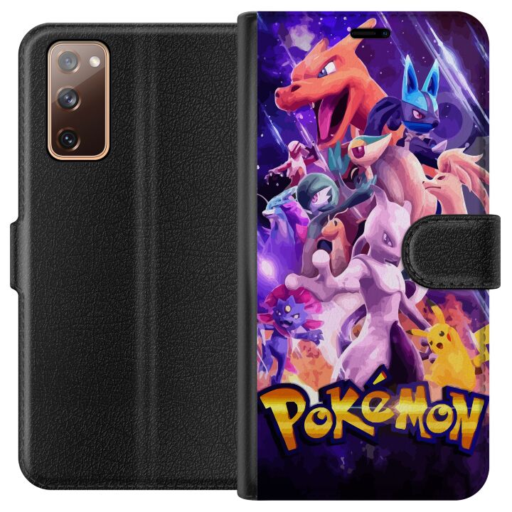 Kompatibelt Plånboksfodral till Samsung Galaxy S20 FE Pokémon