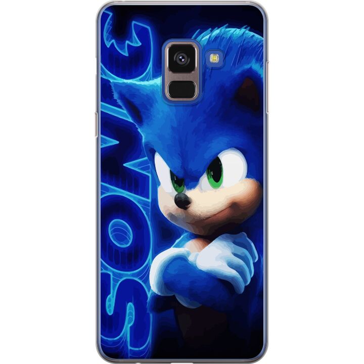 Kompatibelt Mobilskal till Samsung Galaxy A8 (2018) Sonic the Hedgehog