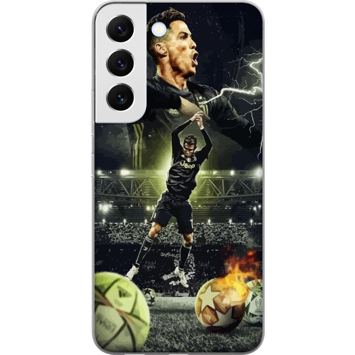 Kompatibelt Mobilskal till Samsung Galaxy S22 5G Ronaldo