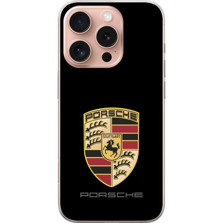Kompatibelt Mobilskal till Apple iPhone 16 Pro PORSCHE