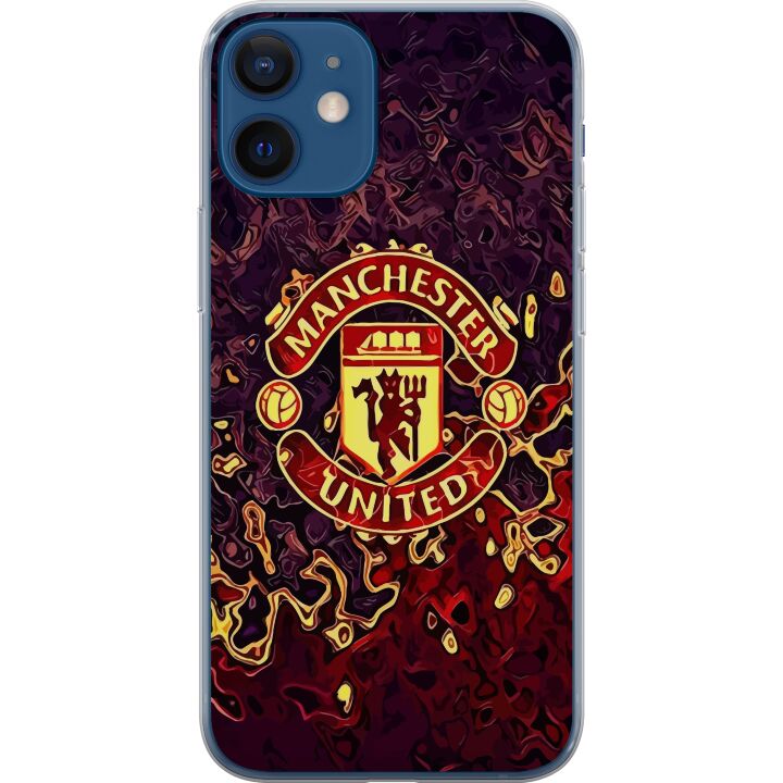 Kompatibelt Mobilskal till Apple iPhone 12 mini Manchester United