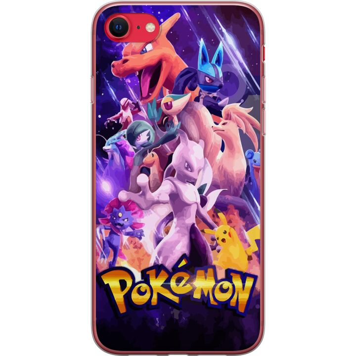 Kompatibelt Mobildeksel til Apple iPhone 7 Pokémon