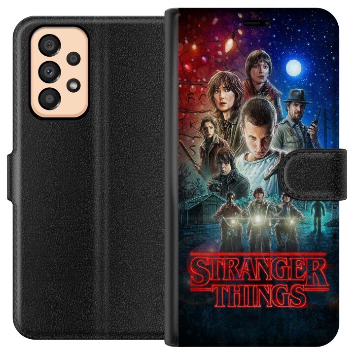 Kompatibelt Plånboksfodral till Samsung Galaxy A33 5G Stranger Things