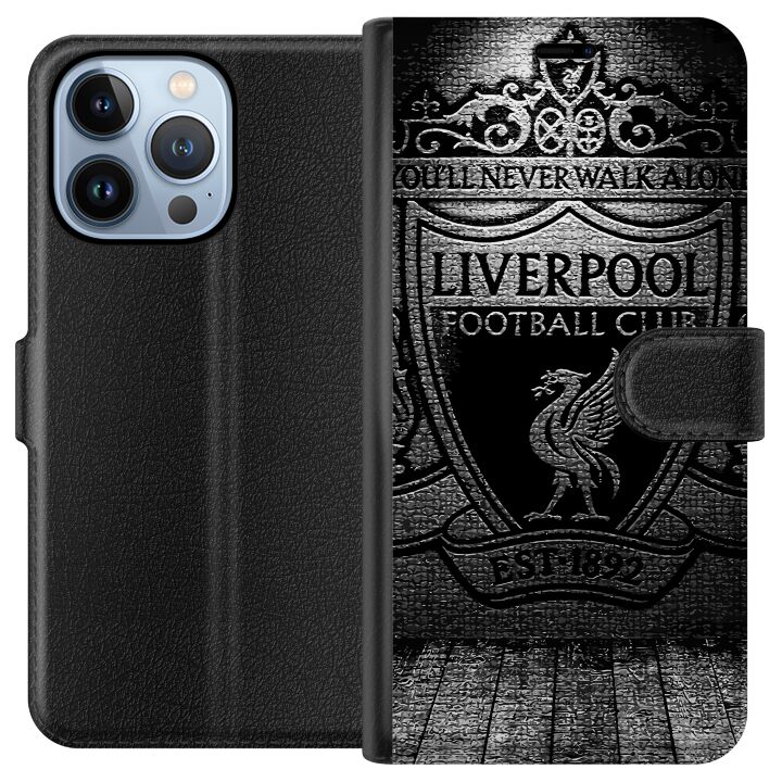 Kompatibelt Plånboksfodral till Apple iPhone 13 Pro Liverpool FC