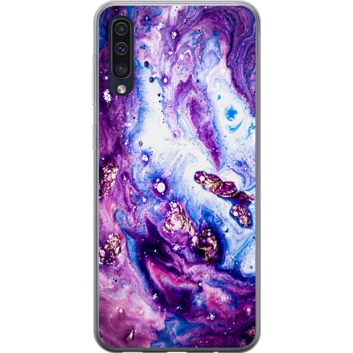 Kompatibelt Mobilskal till Samsung Galaxy A50 Lila