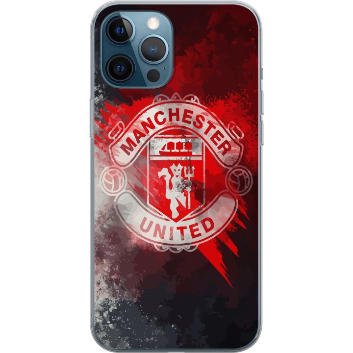 Kompatibelt Mobildeksel til Apple iPhone 12 Pro Manchester United FC