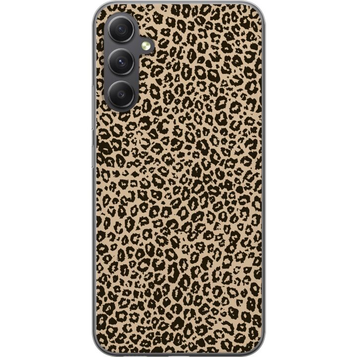 Kompatibelt Mobilskal till Samsung Galaxy A16 5G Leopard Mönster