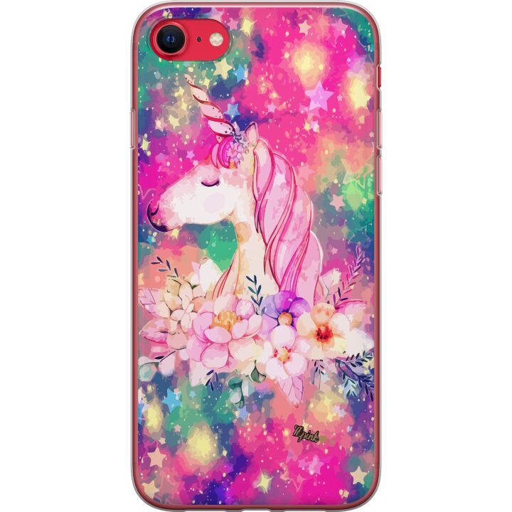Kompatibelt Mobildeksel til Apple iPhone SE (2020) Enhörning